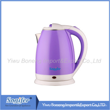 1.8 L Colourful Electric Kettle Hotel Water Kettle Stainless Steel Kettle Sf-2007 (Purple)